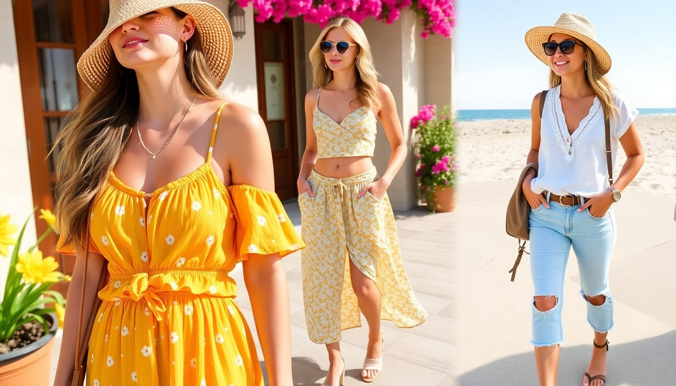 Die neuesten Sommerlooks 2025: Trendige Outfit-Ideen für unvergessliche Tage in der Stadt und am Strand