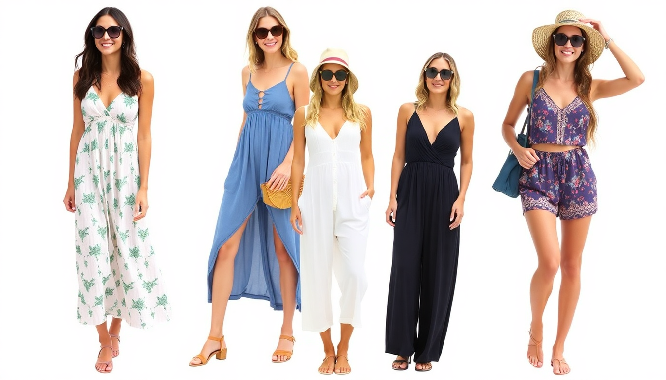 Die vielseitigsten Sommeroutfits 2025: Trendige Styles für jeden Anlass in der Stadt und am Strand