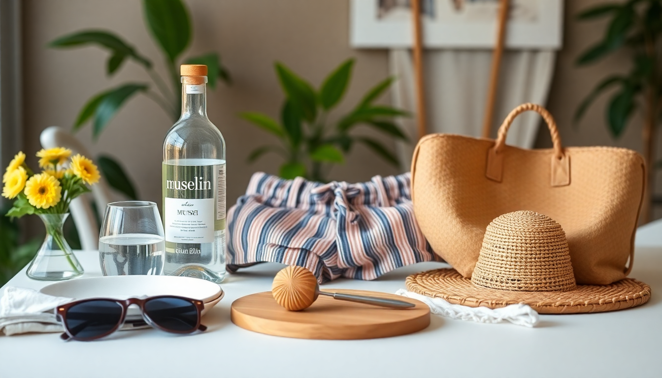 Stilvolle Musselin Shorts und Accessoires für den perfekten Sommerlook 2025: Must-Haves von Zalando bis IKEA