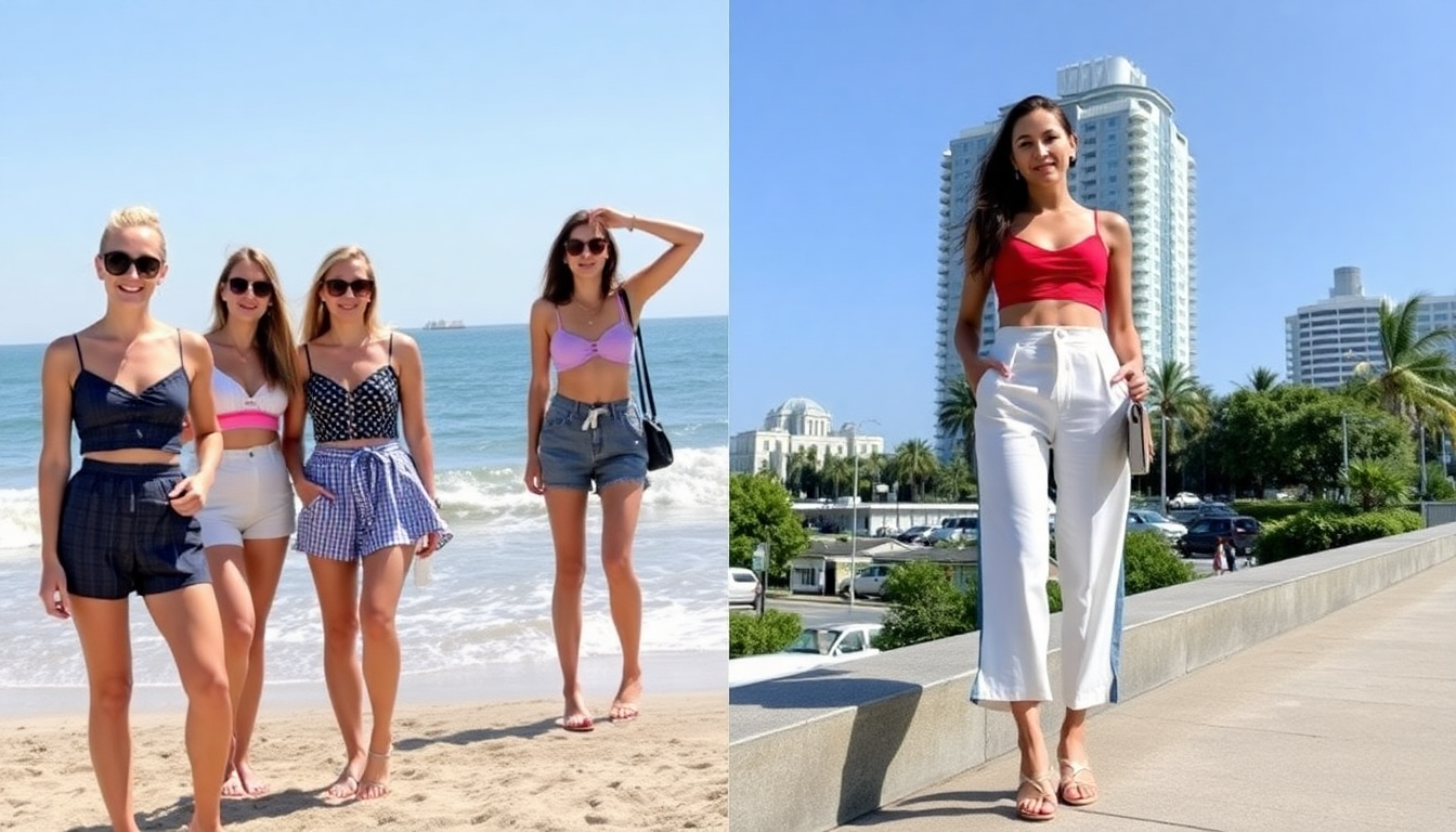 Unverzichtbare Sommermode 2025: Kreative Outfit-Ideen für unvergessliche Erlebnisse in der Stadt und am Strand mit ezeyor.de