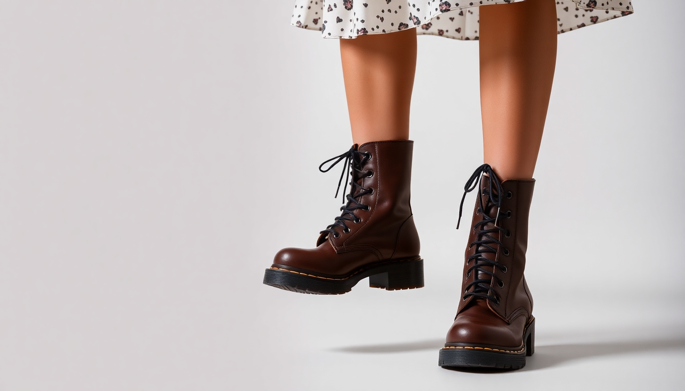 Unleash Your Confidence: How to Style Combat Boots with Feminine Dresses for a Bold Look in 2025