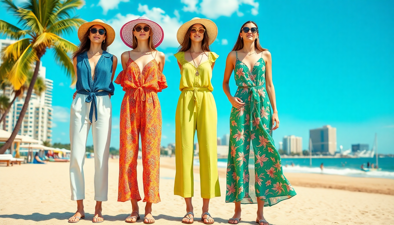 Die angesagtesten Sommertrends 2025: Kreative Outfit-Ideen für unvergessliche Erlebnisse am Strand und in der Stadt mit ezeyor.de