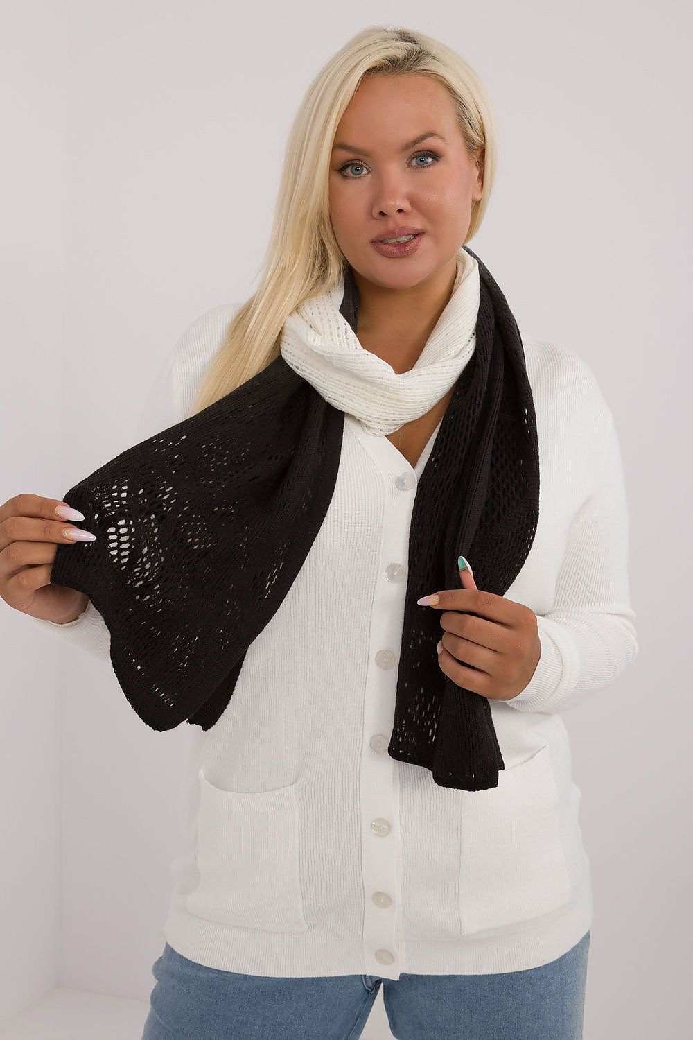 Openwork Scarf