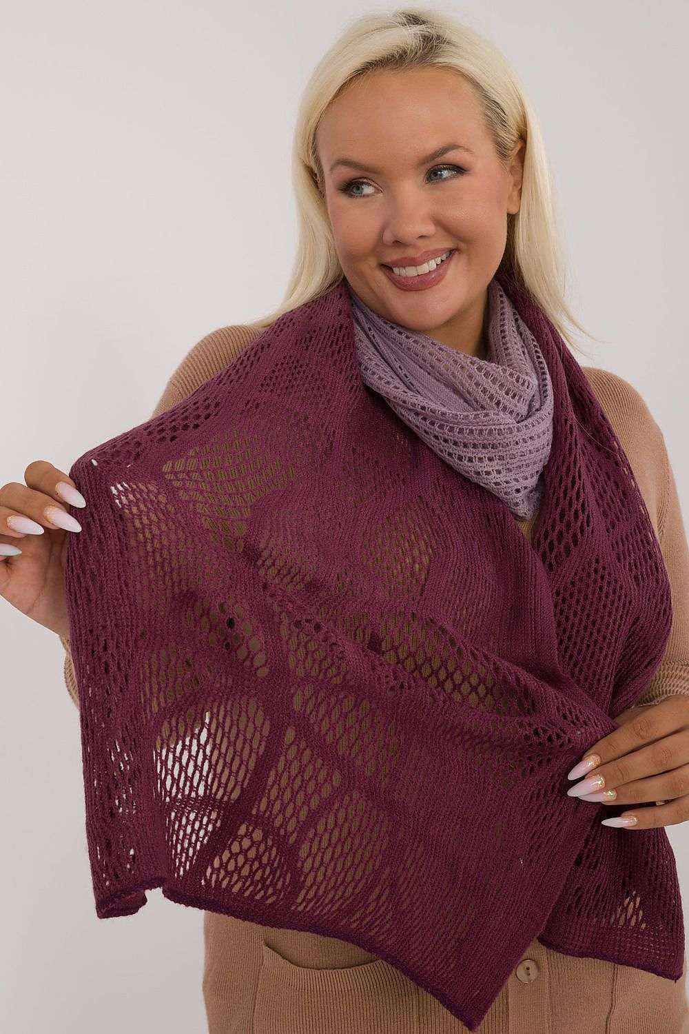 Openwork Scarf
