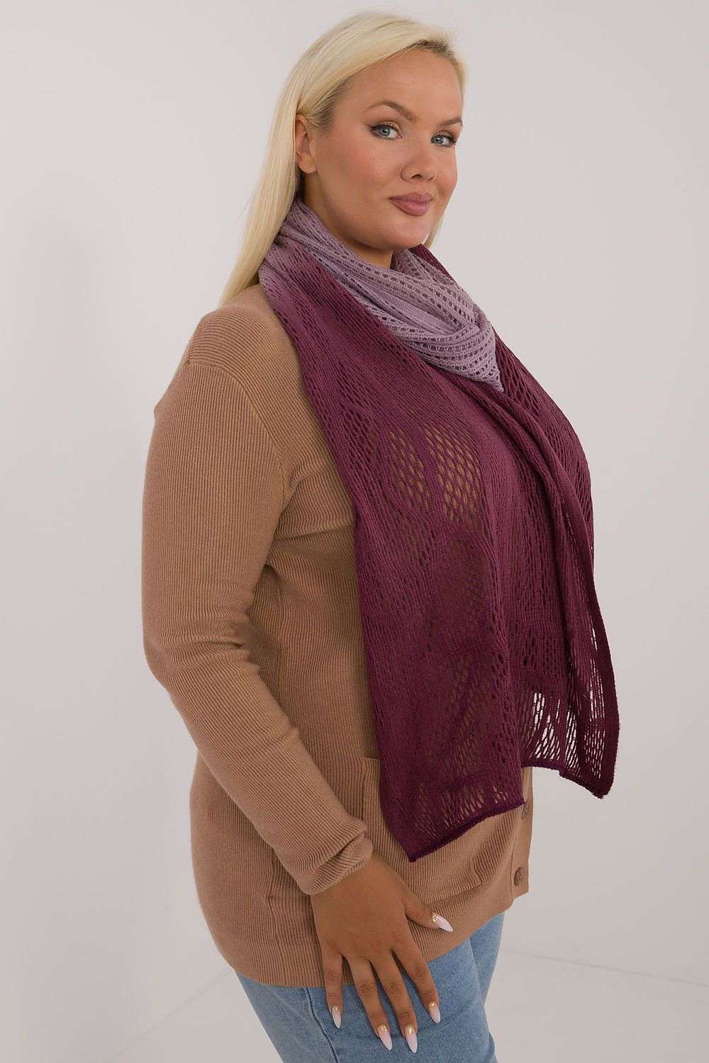 Openwork Scarf