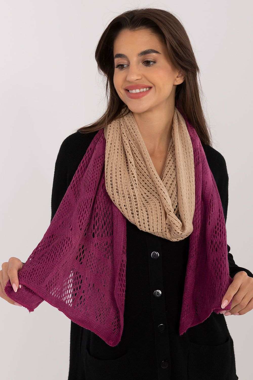Openwork Scarf