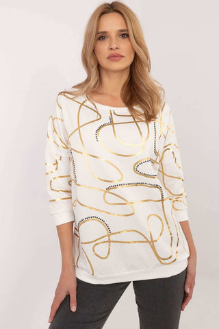 Print Sleeve Top