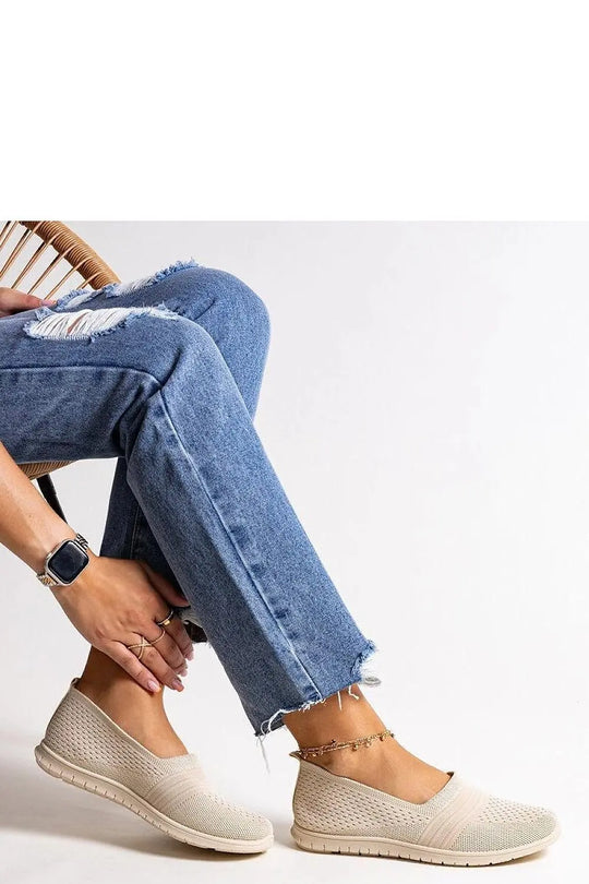 Beige Slip-on Sneakers