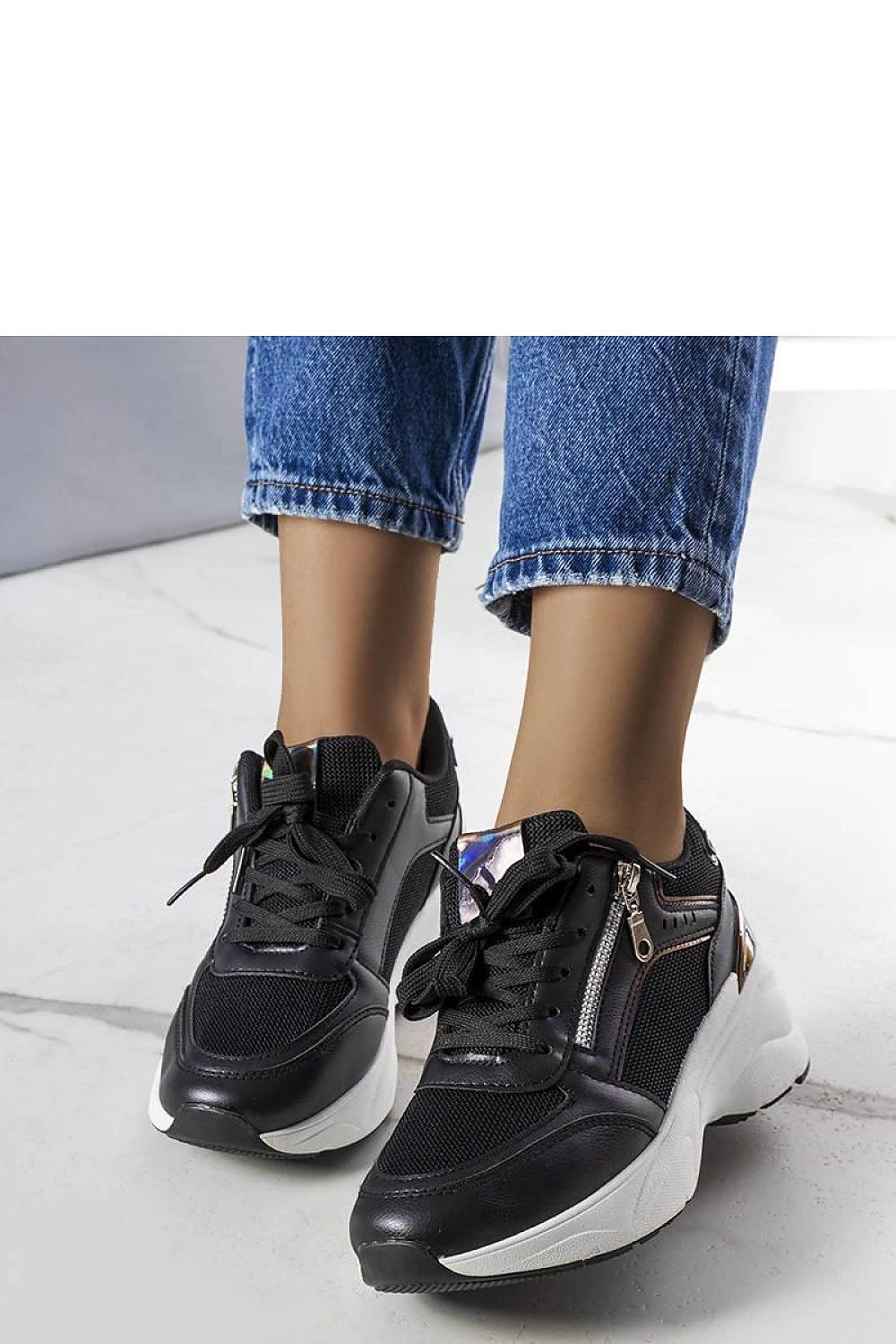 Limited edition Ani trainers, summer-friendly beige wedge sneakers with white rubber sole.