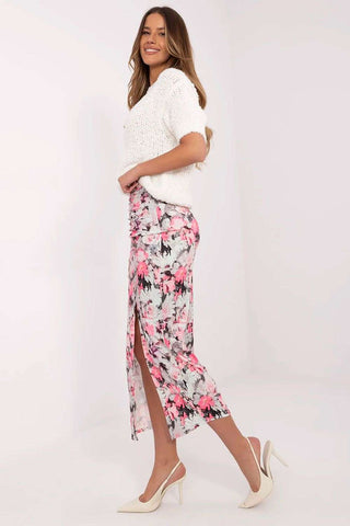 Midi Floral Women's Skirt