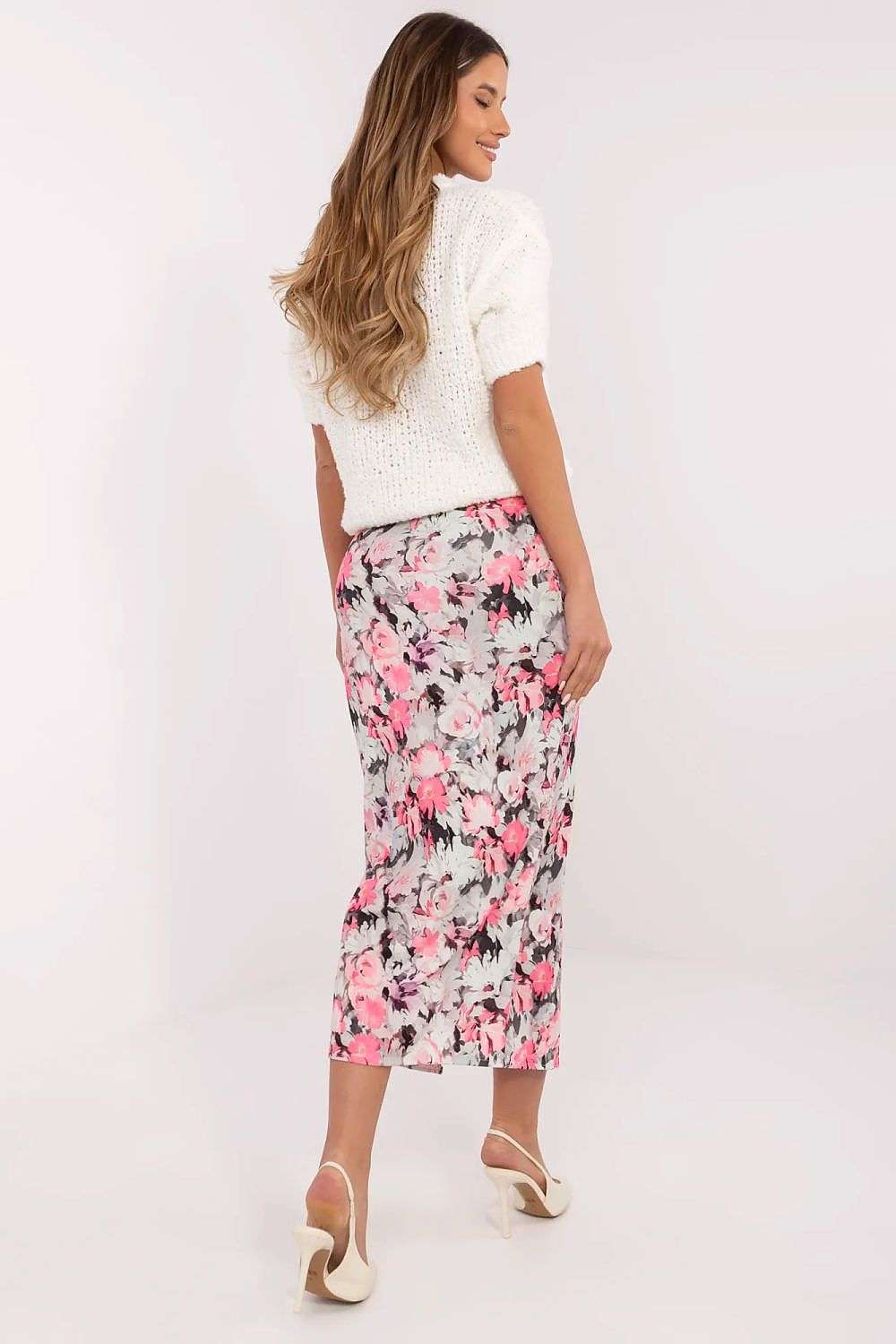 Midi Floral Women's Skirt