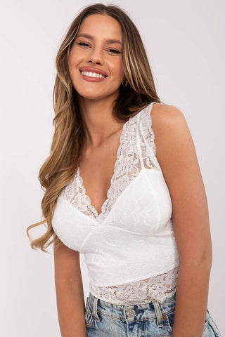 Damen-Top mit Spitze