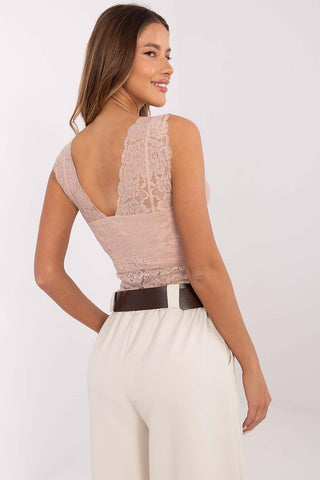 Damen-Top mit Spitze
