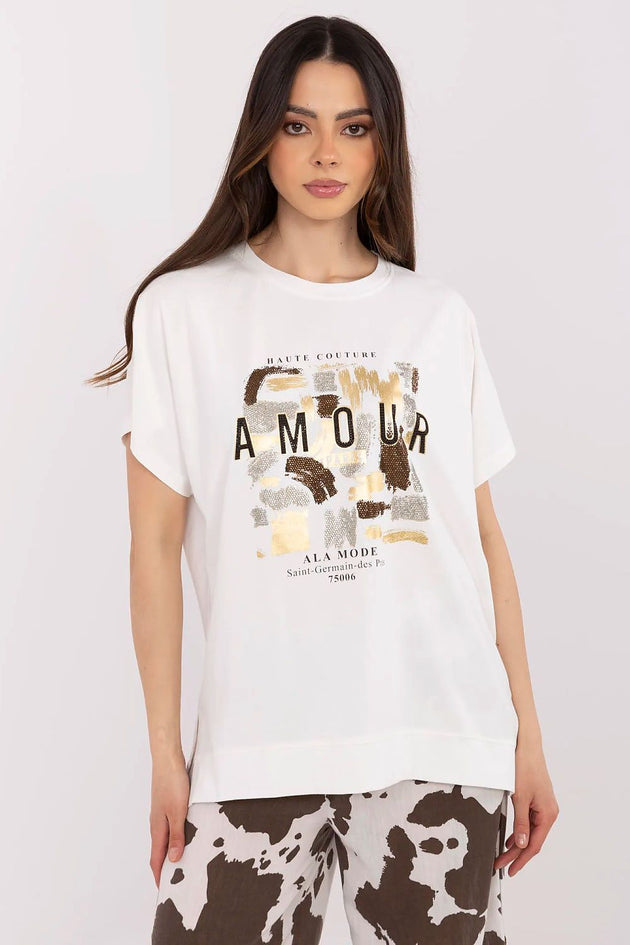 Damen Bluse mit Print