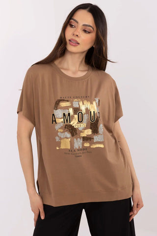 Damen Bluse mit Print