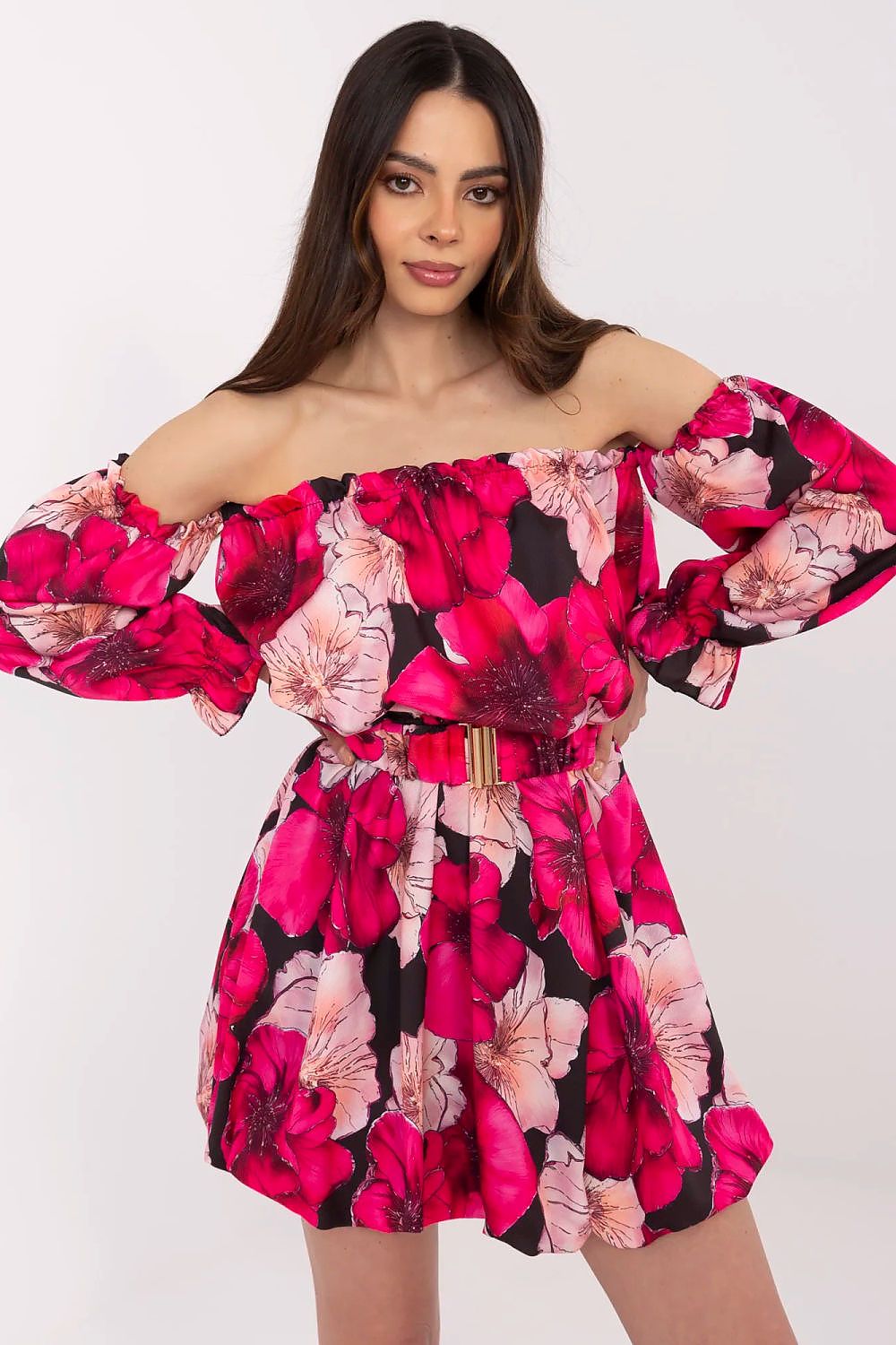  Schulterfreies Sommerkleid