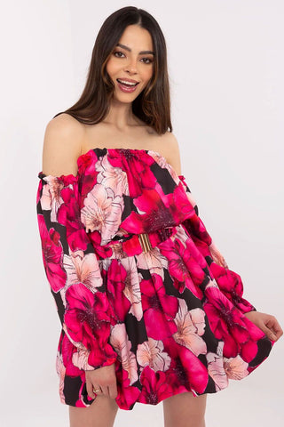  Schulterfreies Sommerkleid