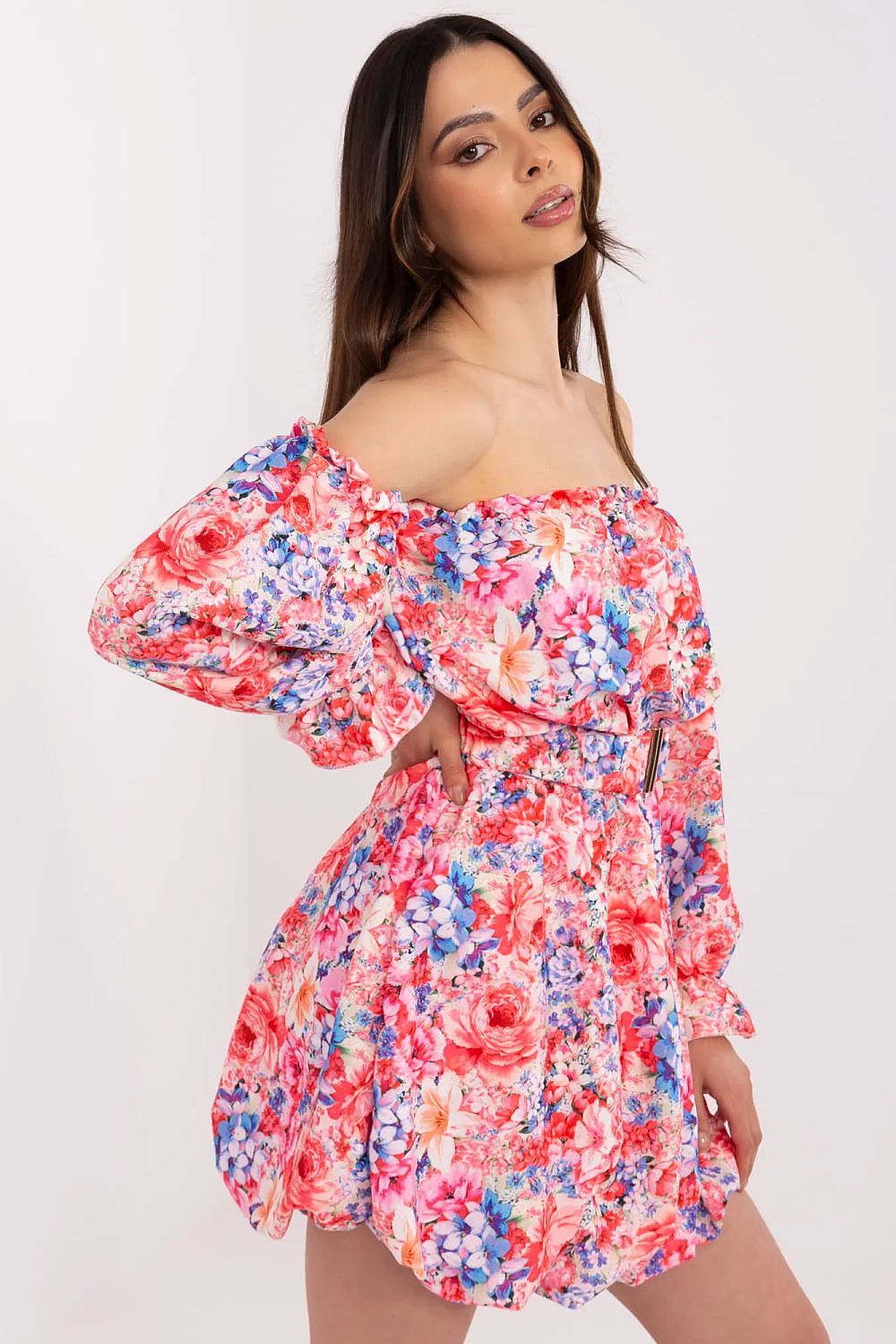  Schulterfreies Sommerkleid