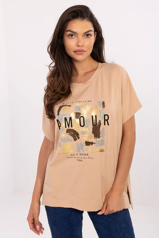 Damen Bluse mit Print