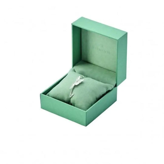 Elements Silver Rose Gold Smoked Topaz Peach Swarovski Bracelet Acotis Jewellery