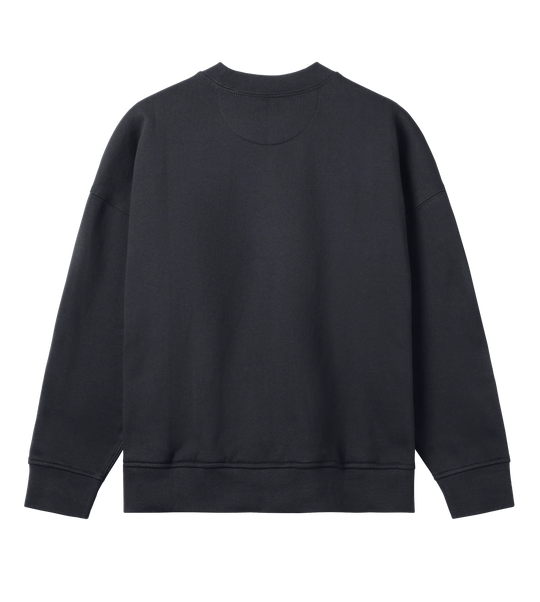 Black Negroni Oversize Sweatshirt with relaxed fit and modern design